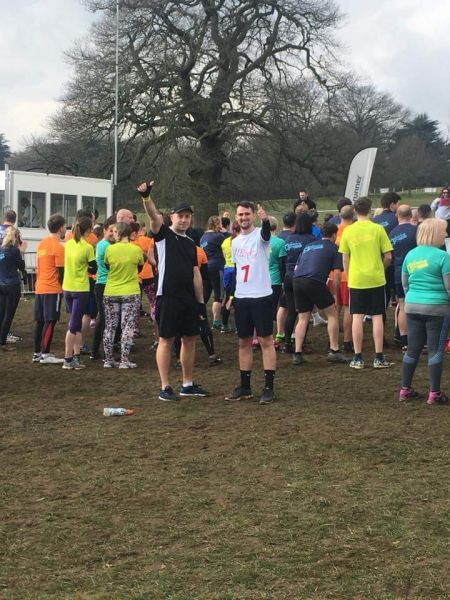 Smiling at the start line, they have no idea what's coming up!: Swipe To View More Images