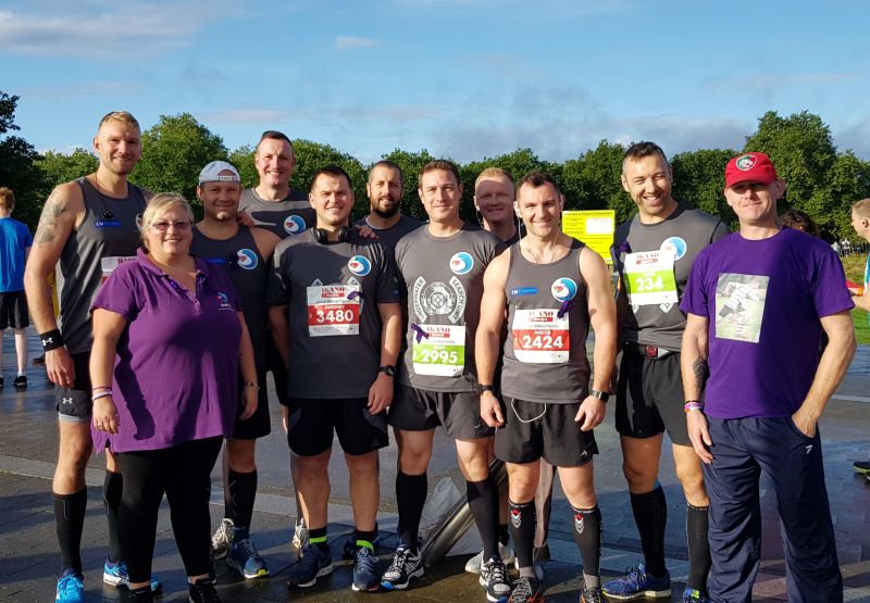 13.1 Miles COMPLETED 
WELL DONE to the Nottingham Underwater Police dive team. : Swipe To View More Images